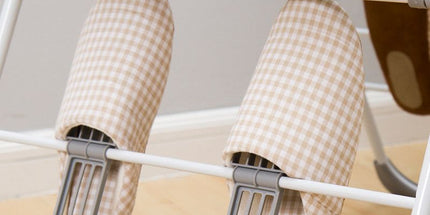 Floor-Standing Folding Wing-Shaped Drying Rack-White