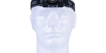 Brillar 3-Mode Headlamp – Black, 120 Lumens with COB LED