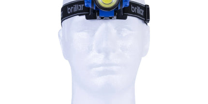 Brillar 3-Mode Headlamp – Blue, 120 Lumens with COB LED