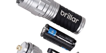 Brillar Mighty Mate Flashlight - 300 Lumen Battery Torch