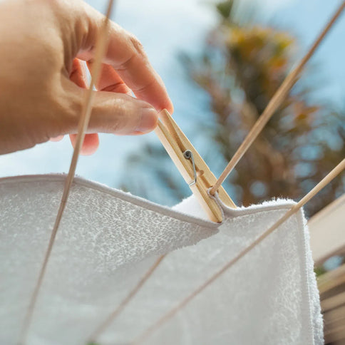 50pc Eco Bamboo Clothes Pegs