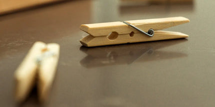 50 Pcs Eco Bamboo Clothes Pegs