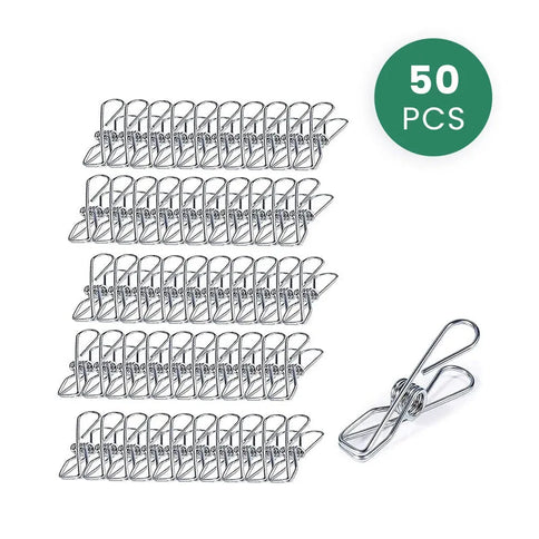 50pc Stainless Steel Pegs