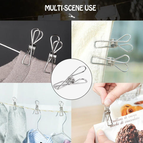 50pc Stainless Steel Pegs