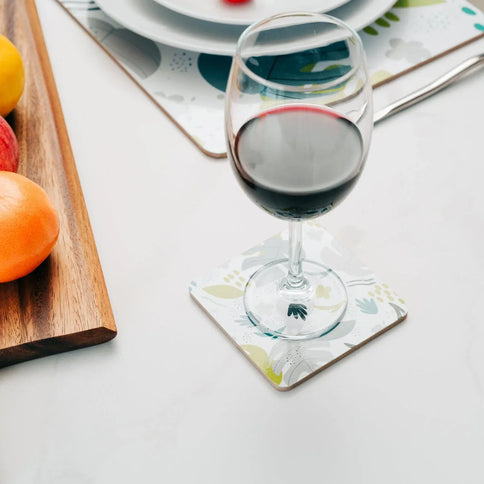 4pc Clevinger MDF Coasters Monstera