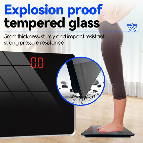 Clevinger Digital Glass Bathroom Scale