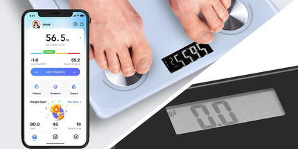 Clevinger Bluetooth Smart Digital Glass Bathroom Scale – 180kg Max Capacity