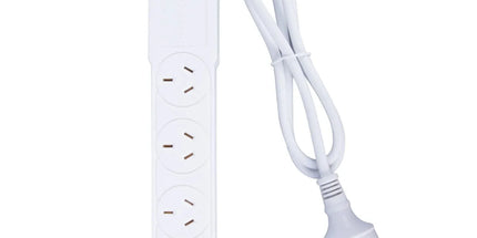 4 Outlet Power Board with 1 Meter Lead Cable