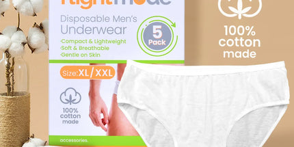 5 Pcs Men's Disposable Underware - XL/XXL