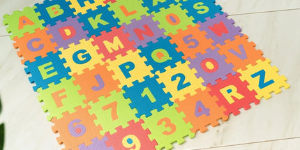 Kids EVA Mini Alphabet and Numbers 36 Pack