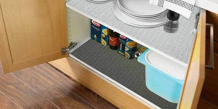 Kitchen Placemat Drawer Liner Cabinet Mat Non Slip EVA Plastic Grip Waterproof 30x150cm 200GSM