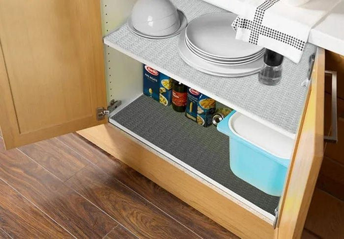 Kitchen Placemat Drawer Liner Cabinet Mat Non Slip EVA Plastic Grip