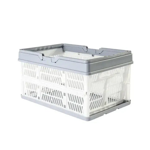 Livingtoday Collapsible Shopping Basket with Handle Medium