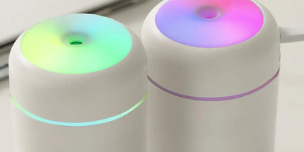 Livingtoday Mini LED Ultrasonic Humidifier 300ml