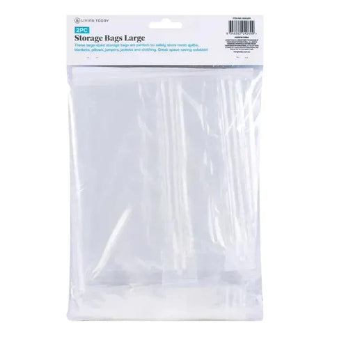 2pc Livingtoday Vacuum Compression Storage Bags Large