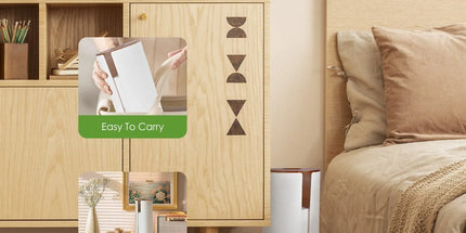 Bamboo Lid Toilet Roll Storage Holder