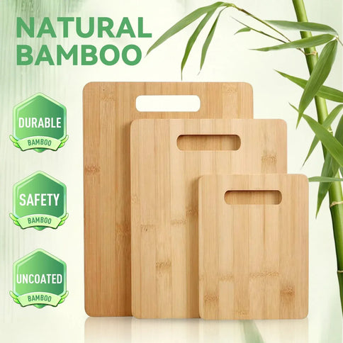 6pc Bamboo Cheese Cutting & Serving Board Set
