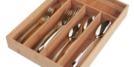 Bamboo Cutlery Tray