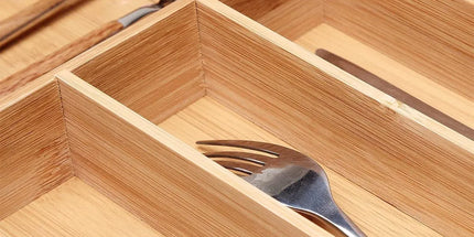 Bamboo Cutlery Tray