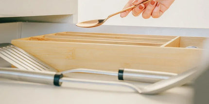 Bamboo Cutlery Tray