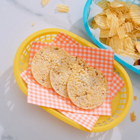 3pc Cook Easy Oval Plastic Snack Baskets