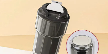 460ml Double wall insulated Coffee Cup Black