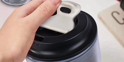 460ml Double wall insulated Coffee Cup Black