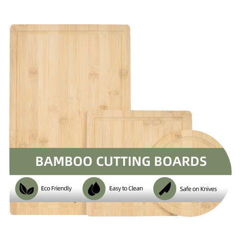 3pc Bamboo Cutting Board
