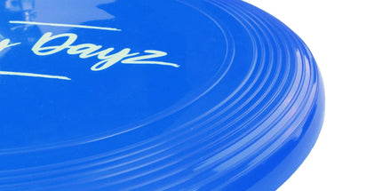 28cm Lazy Dayz Jumbo Neon Beach Frisbee - Blue