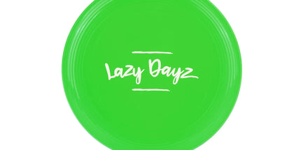 28cm Lazy Dayz Jumbo Neon Beach Frisbee - Green