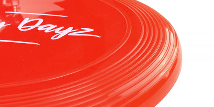 28cm Lazy Dayz Jumbo Neon Beach Frisbee - Red