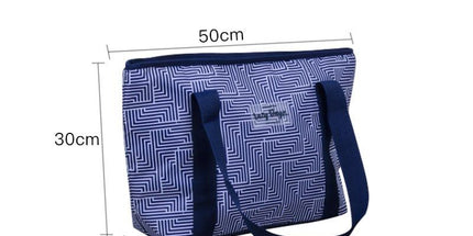 6L Food Safe Insulated Jumbo Cooler Tote - Makena