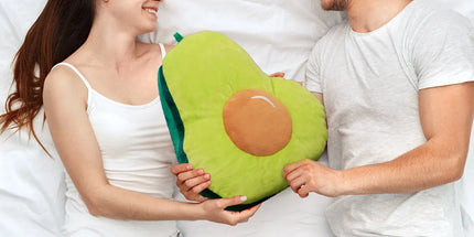 Two-Way Reversible Microfibre Travel Pillow-Avocado