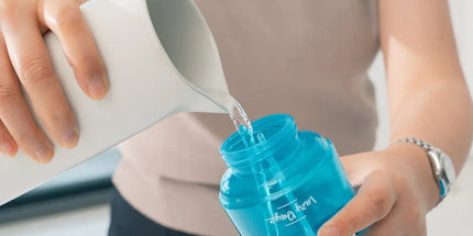 Lazy Dayz Water Spray Fan - Blue
