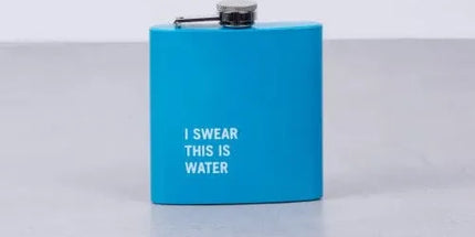 2 Pcs Stainless Steel Hip Flask (175?ml Each) – Funny Quotes, 4 Super?Bright Colours