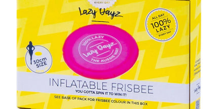 Lazy Dayz Inflatable Frisbee - Pink