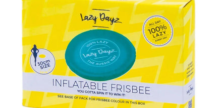 Lazy Dayz Inflatable Frisbee - Teal