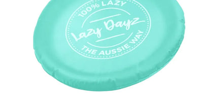 Lazy Dayz Inflatable Frisbee - Teal