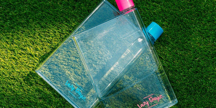 Lazy Dayz Flat Bottle 380ml - Blue