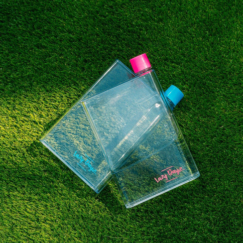 Blue Lazy Dayz Flat Bottle 380ml