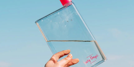 Lazy Dayz Flat Bottle 380ml - Pink
