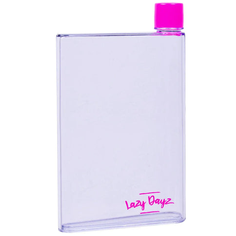 Pink Lazy Dayz Flat Bottle 380ml