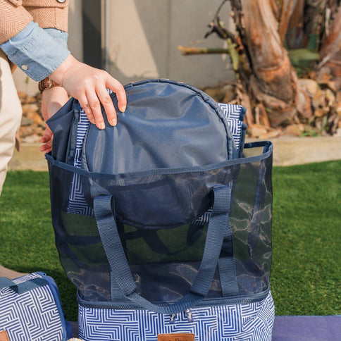Lazy Dayz Insulated Cooler Tote Makena