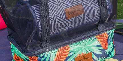 Lazy Dayz Insulated Cooler Tote - Mossman