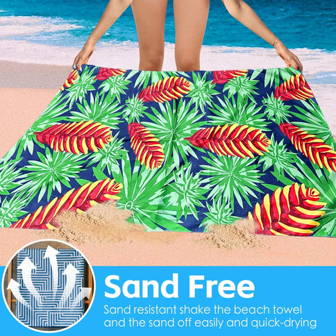 Lazy Dayz Quick Drying Sand Free Beach Towel