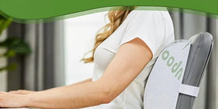Bamboo Memory Foam Lumbar Support Cushion