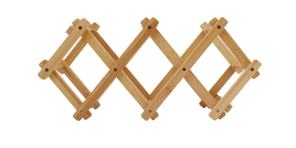 Bamboo Foldable Wine Bottle Holder