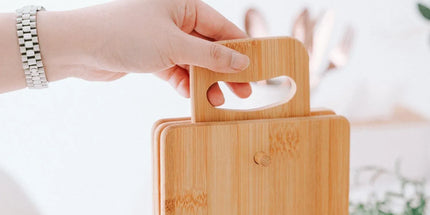 4 Pcs Chopping Block Set With Display