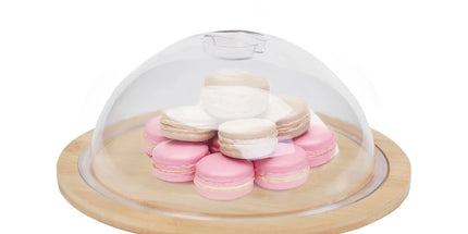 BAMBOO MINI ROUND CHEESE TRAY