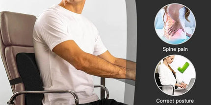 Bamboo Memory Foam Lumbar Support Cushion